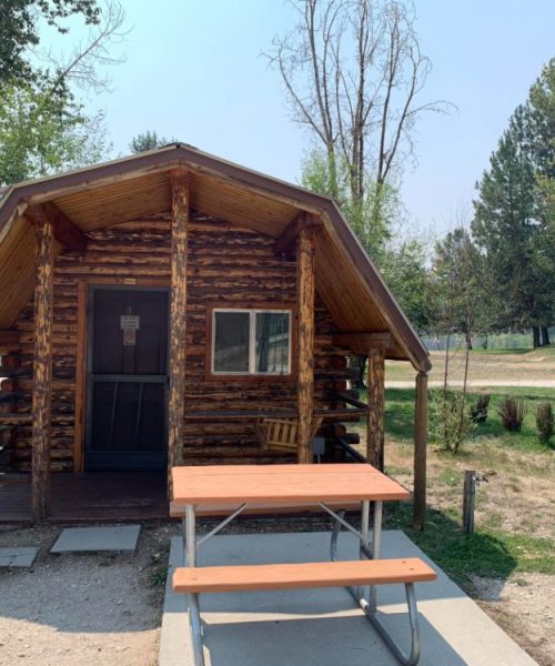 Exterior of Cabin 4