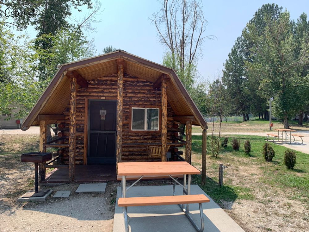 Exterior of Cabin 4